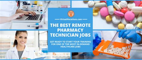 Pharmacy Technician Careers. . Remote pharmacy technician jobs